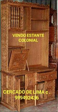Vendo Biblioteca ESTANTE COLONIAL  Perú