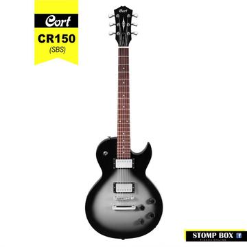 Guitarra eléctrica Cort CR150 SBS modelo Les Paul incluye funda