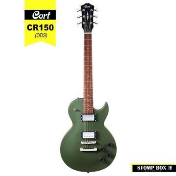 Guitarra eléctrica Cort CR150 ODS tipo Les Paul incluye funda