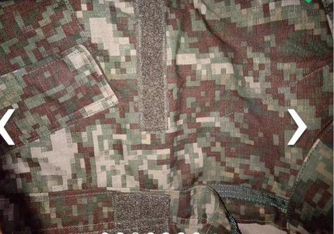 Camuflado militar remato 100soles