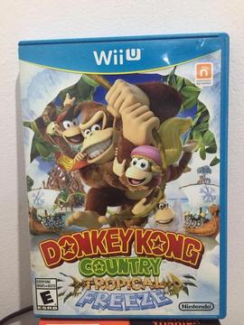 Donkey Kong Country Tropical Freeze Wii U Nintendo