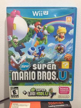 New Super Mario Bros U y Luigi Wii U Nintendo