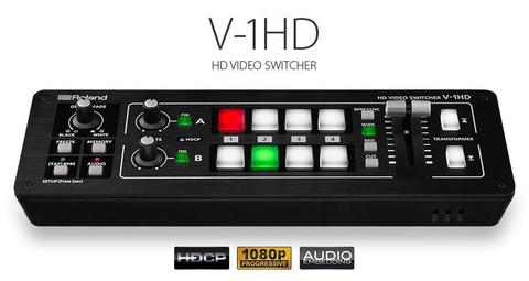 Roland V1HD Switcher de Video de 4 Canales HDMI Mixer Mezclador