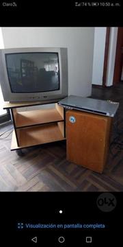 Vendo Tv Dvd Mueble