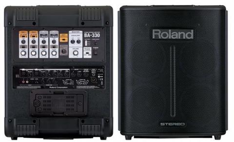 ROLAND BA330 Amplificador Portátil A Pilas AA Para 80 Personas
