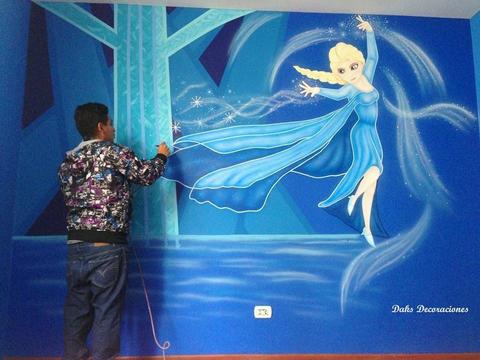 Muralista profesional , pintor de murales para niños .colegios , kinders 991477218