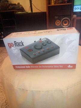 Vendo Procesador Audio Dbx Go Rack