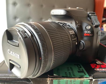 Camara Canon EOS Rebel SL1 Kit Ef-S18-55