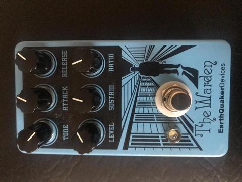 VENDO AMPLIFICADOR VOX, PEDALES EARTHQUAKE DEVICES TALONS Y THE WARDEN COMPRESSOR