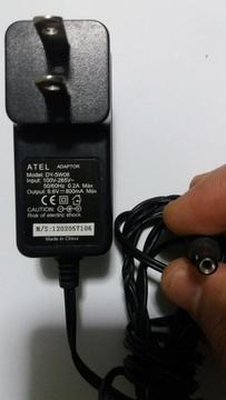 CARGADOR ATEL DE 6.6V - 800MA PUNTA GRUESA PARA TELEFONO - ORIGINAL