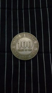 Moneda 100 Soles de Oro