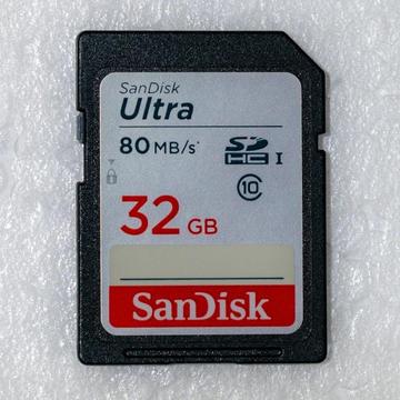 [Usado] Sandisk 32Gb Ultra Class 10 Sdhc Uhs-I