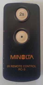 Control Remoto Minolta RC3 para camaras Minolta