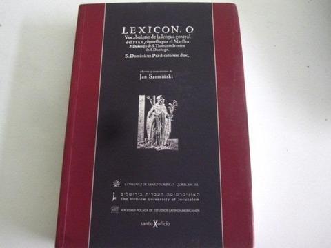 Libro Jan Szeminski Lexicon Quechua Vocabulario De Perú