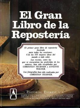 El gran libro de la repostería. 179 Pag. pdf digital