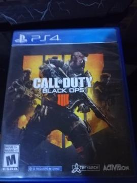 CALL OF DUTY BLACK OPS 4 PS4