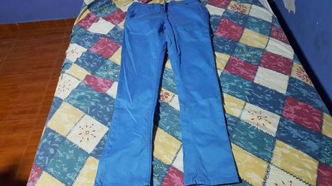 Pantalon Pepe Jeans Talla 16 Azul Acero