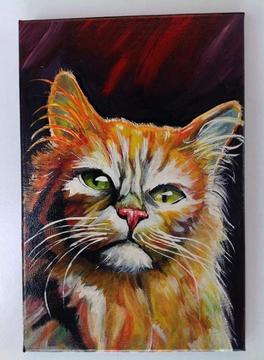 Pintura de Gato