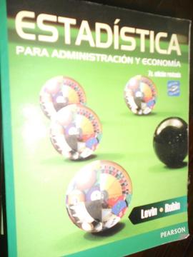 Estadistica Libro Usado