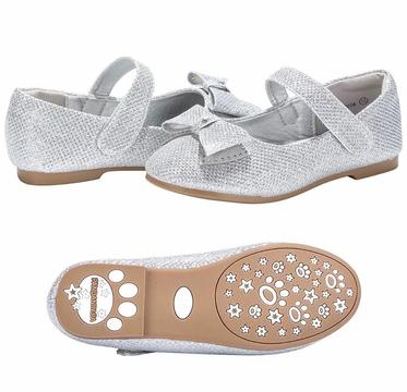 Zapatos para Niña Color Plata talla 27