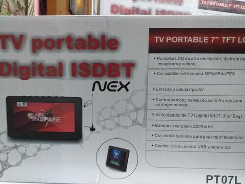 Televisor Digital 7'portatil