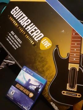 Vendo Guitar Hero Live 10/10