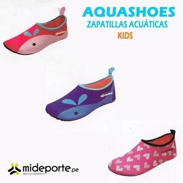 Zapatillas Acuáticas Aquashoes Para Niño Niña Natación