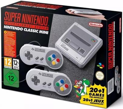 super nintendo mini clasic nuevo y sellado envio gratis