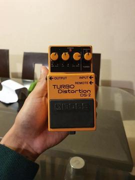 Pedal: Boss Turb Distorsion Ds-2 (usado)