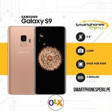 Celular Samsung Galaxy S9 128GB • Desbloqueado de Fabrica • Smartphonesperu.pe