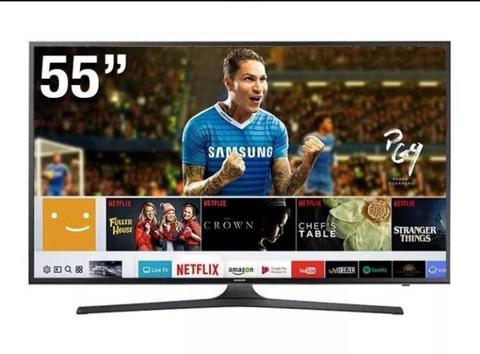 Led tv Smart Uhd 4k Samsung 55 Mu6105 Plano nuevo sellado
