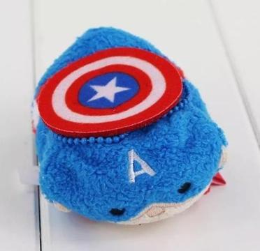 Lindos Llavero Accesorio Peluche Tsum Tsum Capitán América