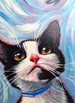 Pintura de Gatito