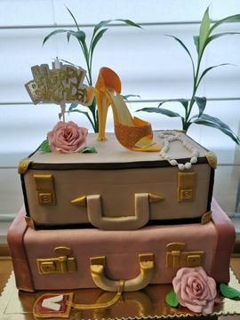 OPORTUNIDAD! Maqueta de torta 2 pisos