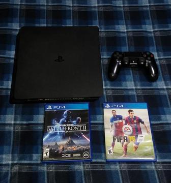 Cambio Ps4 Slim 500gb 1mando 2juegos