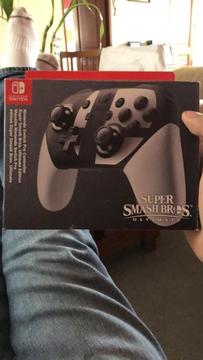 mando pro nintendo switch modelo smash bros ultimate