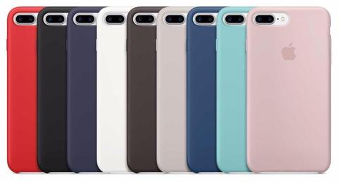Funda Silicone Case Para Iphone 6,7,8,X iphone 7 plus 8plus colores variados