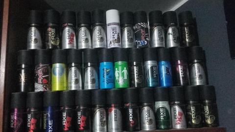 Remato Oferta Decoracion Coleccion Latas Desodorantes AXE Gaseosa Cerveza Botella Chapa Edicion Remate CHORRILLOS