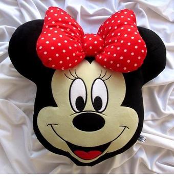 Minnie Mouse Disney Cojines bordado Cojin Almohada