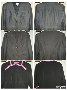 Saco Blazer 3 X 1 Remate Talla M America