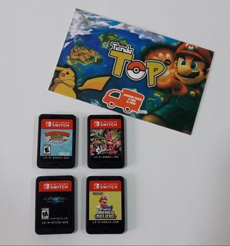 NINTENDO SWITCH, DONKEY KONG, RESIDENT EVIL , SUPER MARIO U DELUXE , ABIERTOS TIENDATOPMK