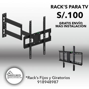 Rack para Televisores, Instalación Gratis