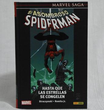 Panini comics Marvel saga El Asombroso Spiderman 2: Hasta que las estrellas se congelen