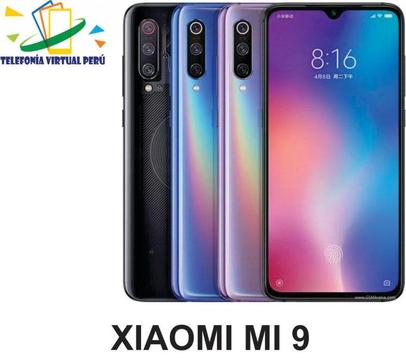 Xiaomi Mi 9 128gb/6ram SOMOS TELEFONIA VIRTUAL PERU SEDES  CENTRO LINCE Y MIRAFLORES