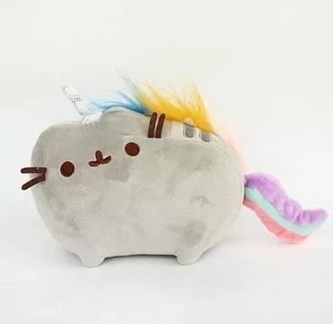 Kawaii Peluche Pusheen Unicornio Importado Bolsa De Regalo