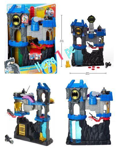 Baticueva De Marca Imaginext Con Figura De Batman