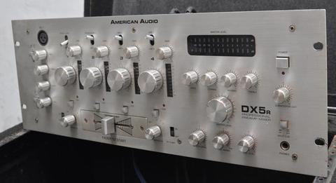 Preamplificador mezclador profesional American Audio DX5r