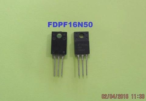 Fdpf16n50 Transistor Mosfet 500v To220f