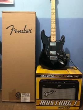 Fender Stratocaster Blacktop Mustang I