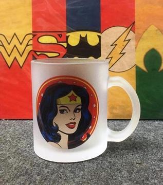 Superman Mujer Maravilla Taza Pavonada Tazas 11oz Wonder DC